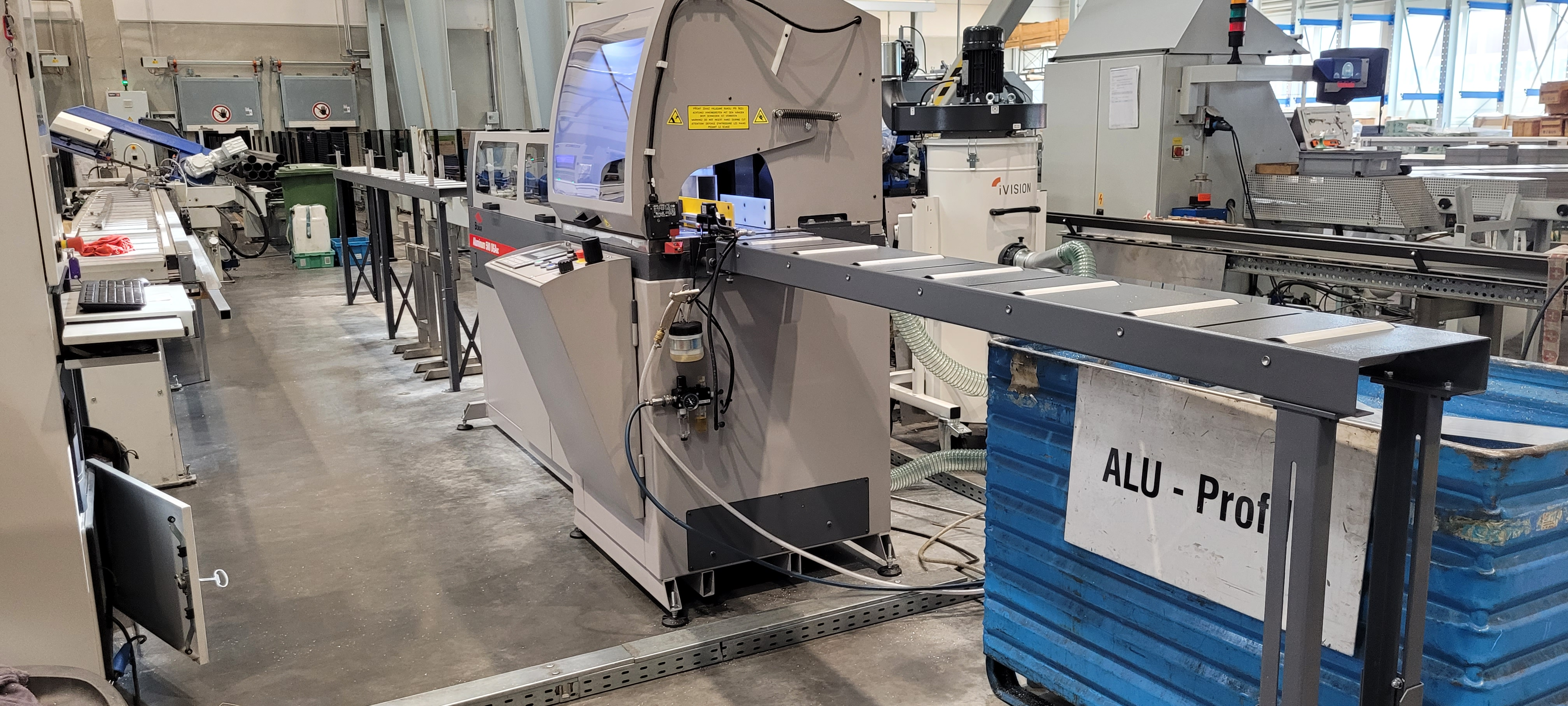 Aluminium-Doppelgehrungskreissäge