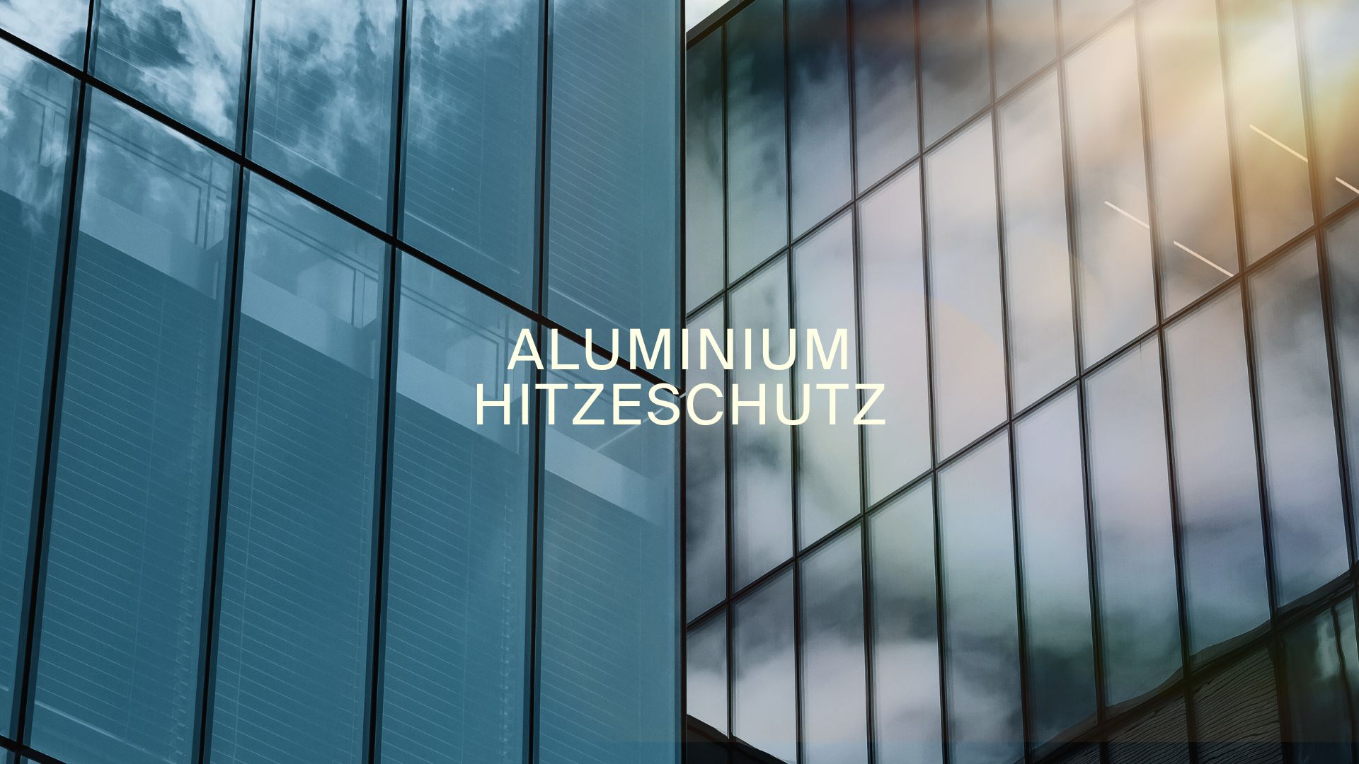 aluminium hitzeschutz